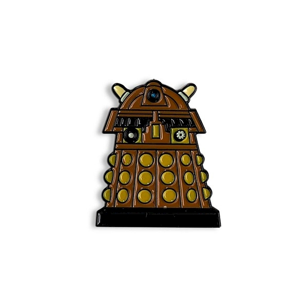 Doctor Who Time War Dalek Chibi Style Pin Badge